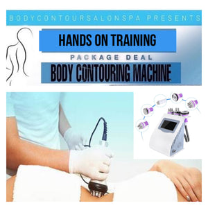 One on One Training + Body Contouring Machine  Package Deal! 👩🏻‍💻📦📫